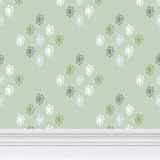 British Brooch Large Repeat Luxury Wallpaper