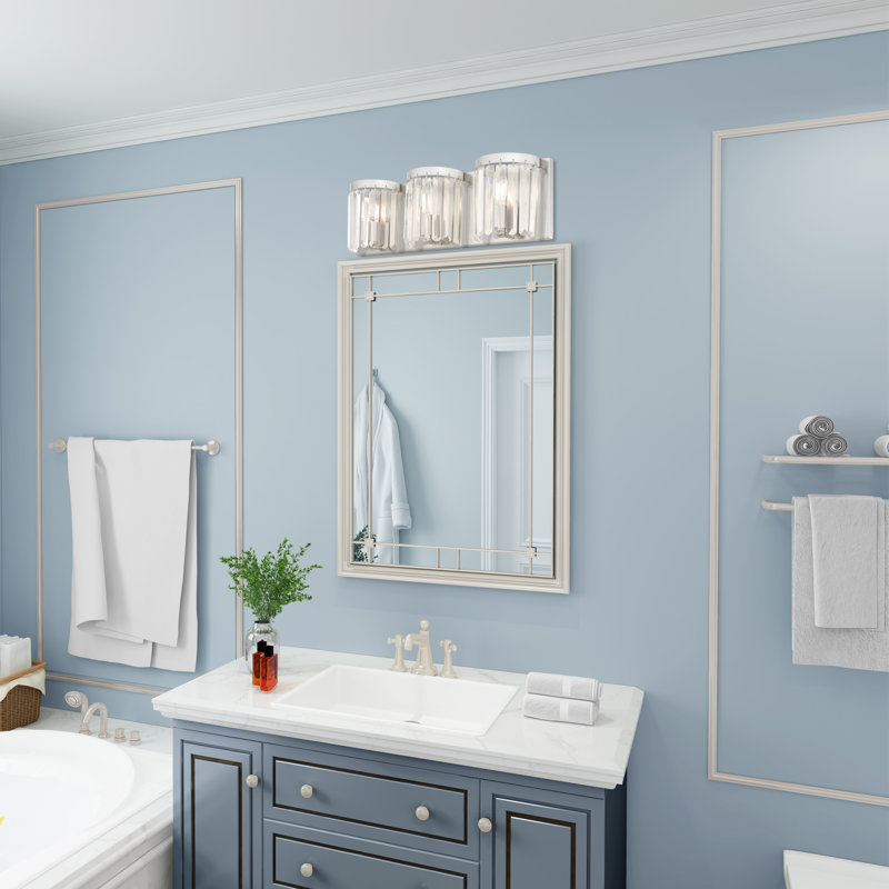 Caroline 3 - Light Dimmable Bath Bar