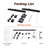 Double Sliding Primed Paneled Barn Door with  Installation Hardware Kit(Door Lock Included)-98105490