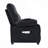 160°Recliner Chair For Elderly Seniors-Manual Push Back Reclining Chair With 8-Point Massage & Heating, Plush Chenille Fabric & Remote Control, Side Storage Pockets For Living Room, Bedroom-43211351