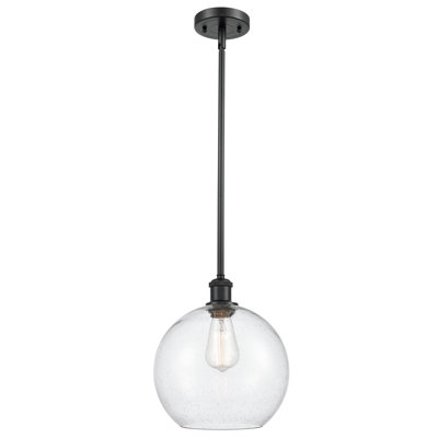 Baran 1-Light Dimmable Globe Pendant