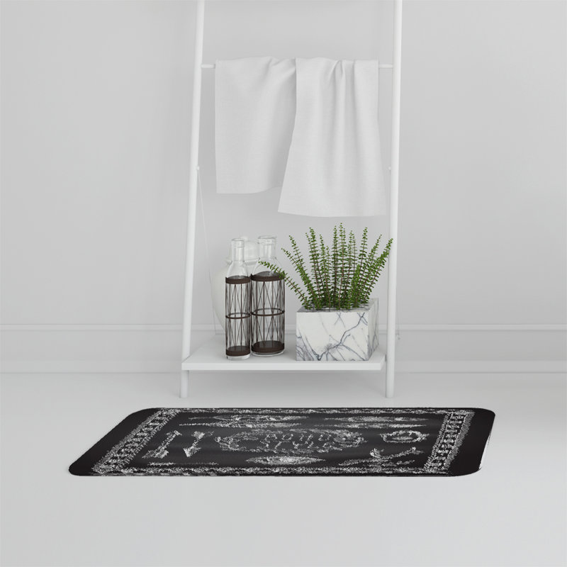Pennell Memory Foam Non-Slip Bath Mat