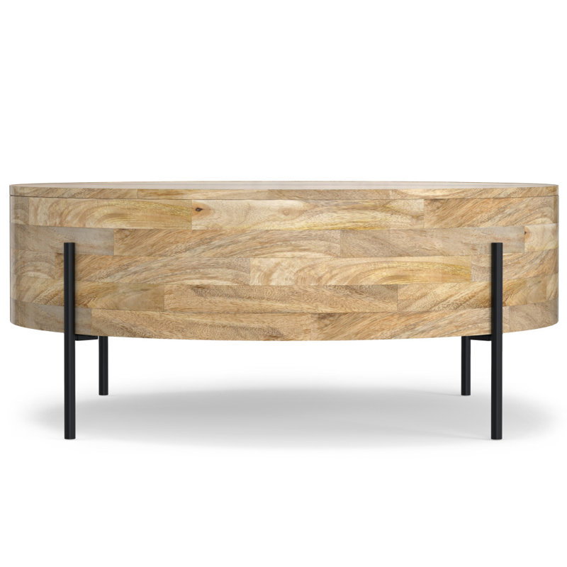 Table basse 38 po, Naturel