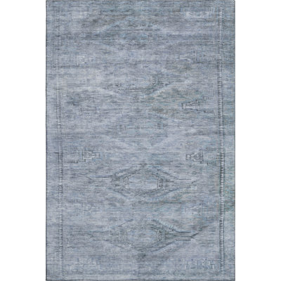 Premium Machine Washable Marasco AMF1631 Global Rug