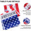 Linge de table patriotique