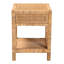 Alegna 1 Drawer Solid Wood Nightstand