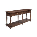 Dinan 78.7'' W Solid Wood Console Table