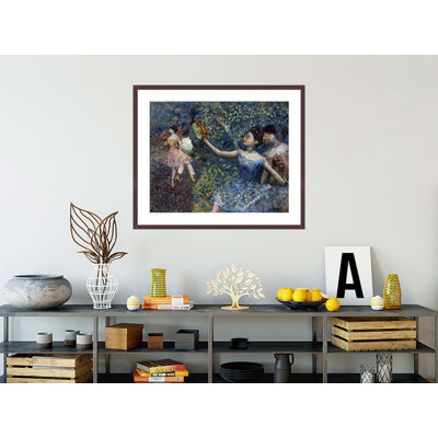«Dancer with a Tambourine» par Edgar Degas, impression giclée sur cadre