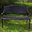 Banc d'extérieur en aluminium moulé Corolyn