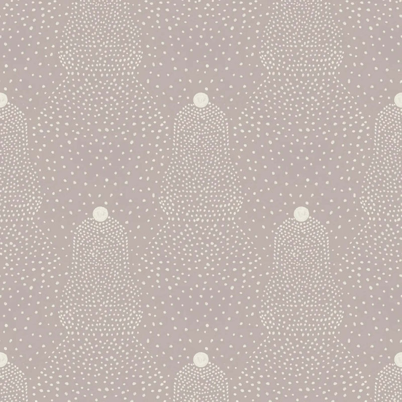 Beaded Current - Wallpaper, Rose Stone, Faux Grasscloth, Non-Pasted
