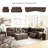 Dunleith 7-Piece Power Reclining Sectional