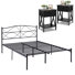 Iron Piece Bedroom Set