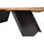Lantie Rectangular Solid Wood Outdoor Dining Table - 250 cm W 100 cm D
