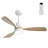Nicloe 48'' Solid Wood Ceiling Fan with LED Lights-1776296655-1776593450