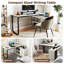 L-Shaped Metal Base Computer Desk-455656997