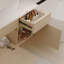 Petit meuble-lavabo flottant simple 31,5 pouces avec vasque en céramique-1919821095