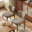 Upholstered Solid Wood Side Dining Chair-128932296