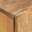 Solid Wood Rectangle Accent Cabinet