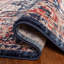 Tapis bleu marine / rouge Sechovicz-926685879