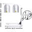 Bande chauffante et lampes chauffantes en aluminium-60798449