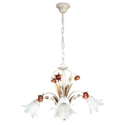 Domingue 3 - Light Shaded Chandelier