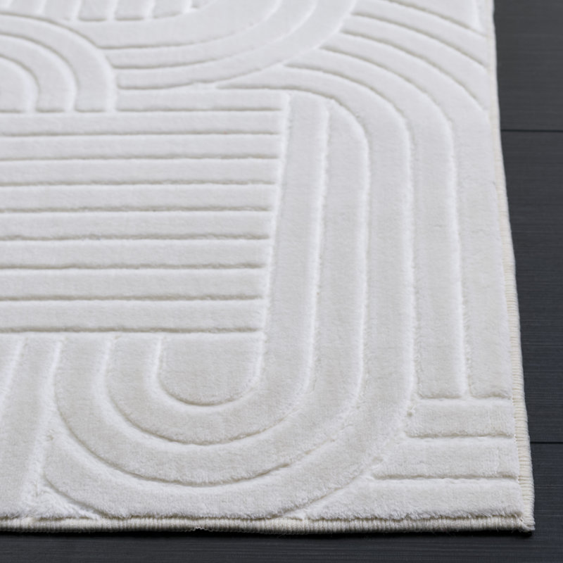 Tapis d'intérieur abstrait Loft 600 Performance, Rectangulaire 8 pi x 10 pi