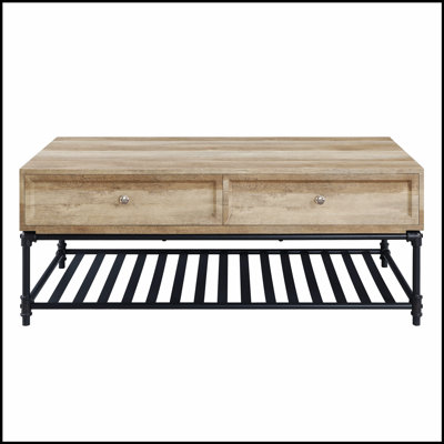 Table basse Brantley Oak & Sandy Gray