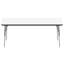 Table rectangulaire d'activités effaçables à sec avec pieds réglables-756978964-791962592-791962596