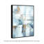 «Blue House» par Art Remedy sur toile bleue-99522170-99522166