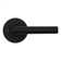 Milan Passage Door Lever with Round Rosette
