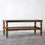 Table basse rectangulaire en bois massif