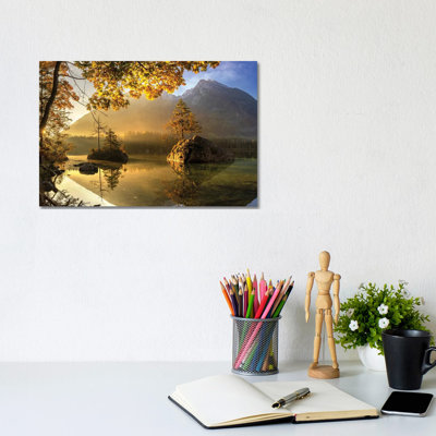 Lake Hintersee by Keller - Wrapped Canvas Print