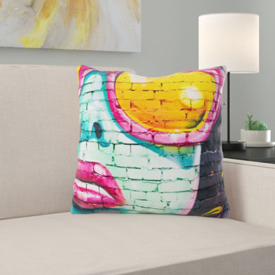 Coussin Graffiti