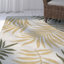 Tapis floral en laine et viscose touffeté à la main Luckey-51792248