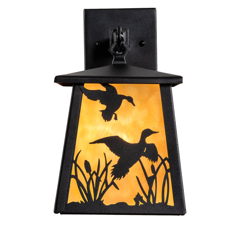 Rustic Lodge 1 - Light Outdoor Wall Lantern