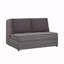 Causeuse convertible avec rangement Primenest Spacia Collection, revêtement gris pour espaces de vie modernes et compacts-1082654661