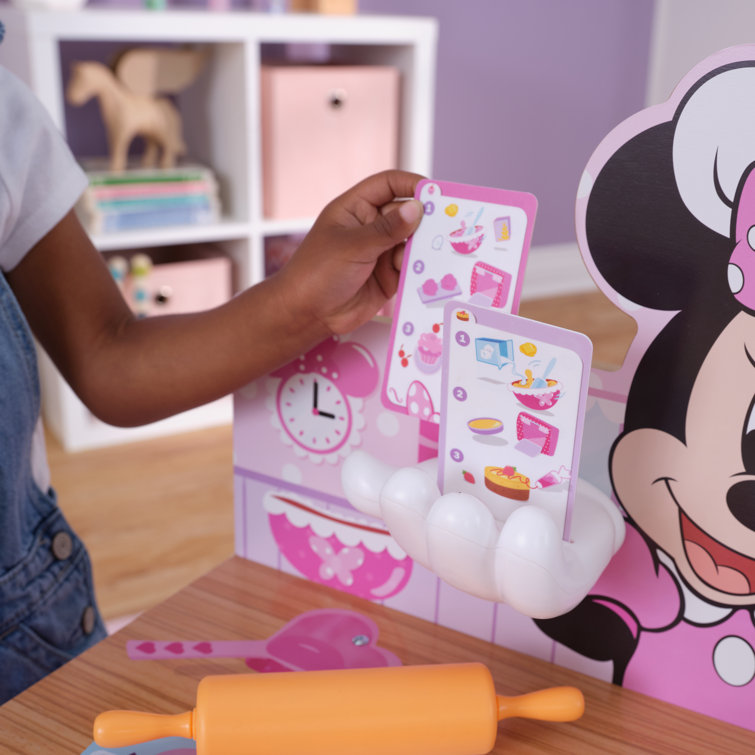 KidKraft Minnie Mouse Wooden Bakery & Café Play Kitchen with 18 Accessories  & Reviews
