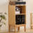 Brown Solid  Wood Display Cases