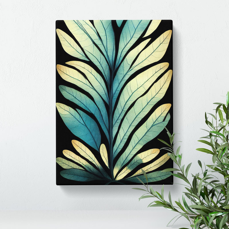 The Dynamic Leaf - Wrapped Canvas Print, 60cm H x 40cm W x 3cm D