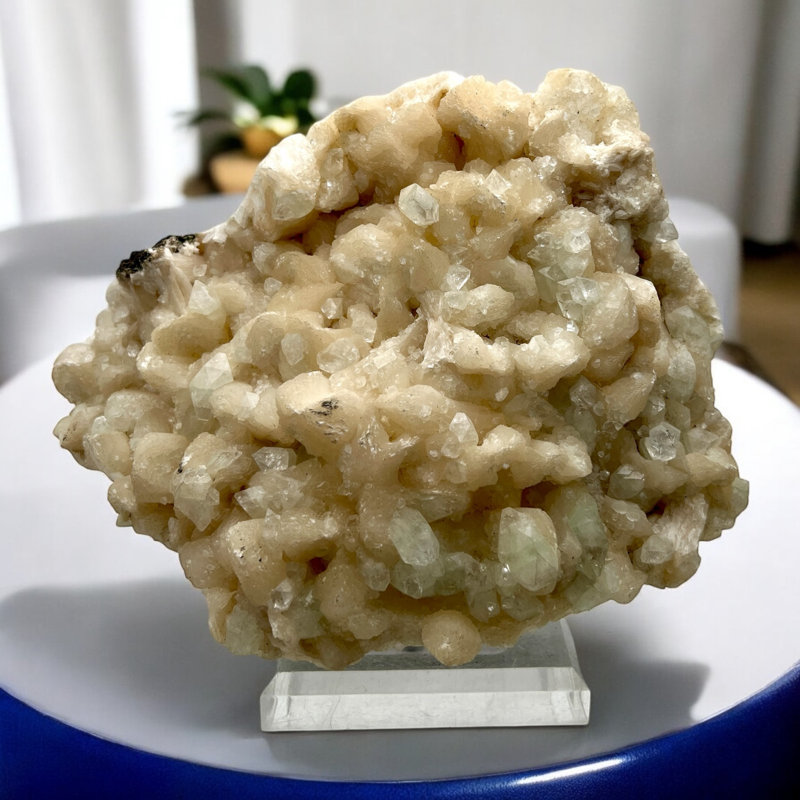 Large Peach Stilbite Crystal - Home Décor