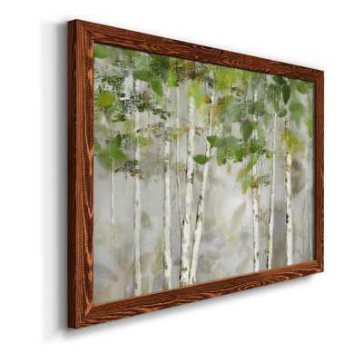 «Evergreen Forest», peinture sur toile encadrée