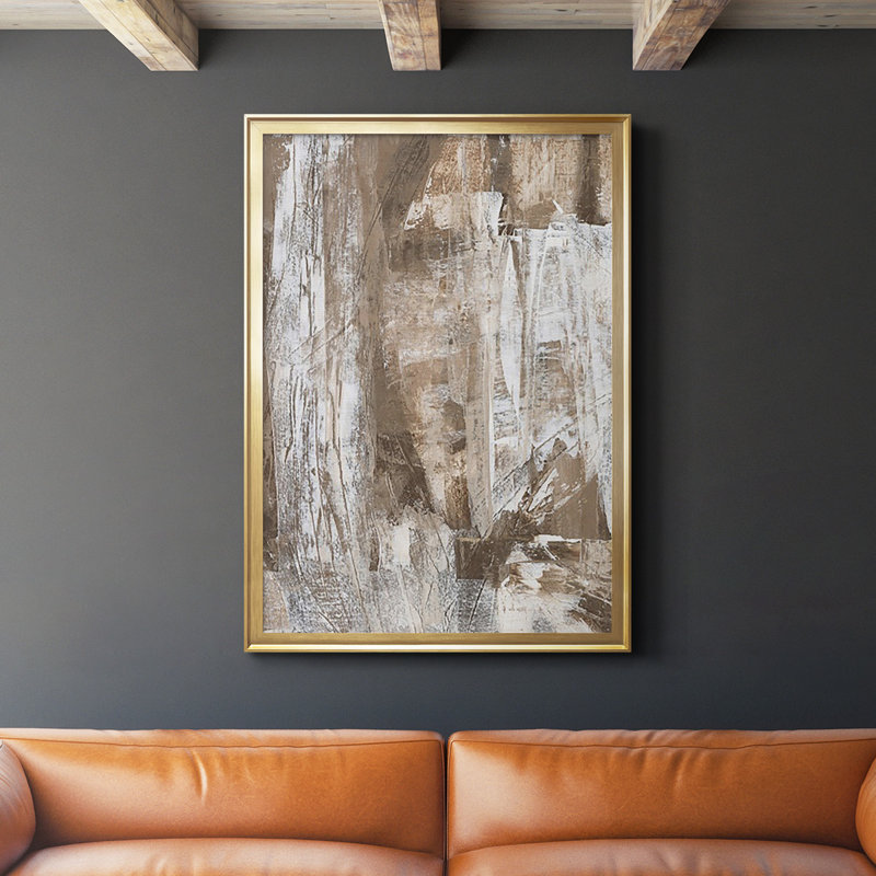 Bronzé I, reproduction encadrée de qualité supérieure, prête à être accrochée, Papier avec cadre doré, H 42,5 po x l 30,5 po
