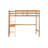 Twin Solid Wood Loft Bed with Built-In Desk-4882437