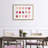 Strawberry Fields Print by Statement Goods Framed Canvas Wall Art Print