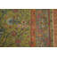 Tapis vert floral traditionnel 10 x 13