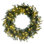 30" Georgian Fraser Fir Artificial Pre-Lit Wreath with 70 Warm White Mini Lights