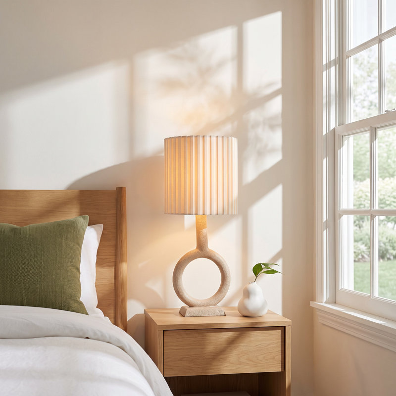 Idalena Stone Table Lamp