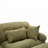 U Shape Cloud Couch With 2 Ottomans-171665214