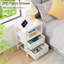 40cm W Metal Bedside Table-770791904