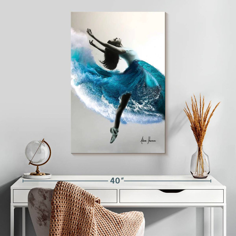 Enn Wave Dance, 30" H x 20" W